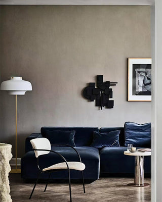 Olzoril Modern Marble Floor Lamp-Neutral Decor