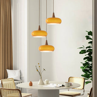 Charlotte Suspension Bois  1/2/3 Lampes