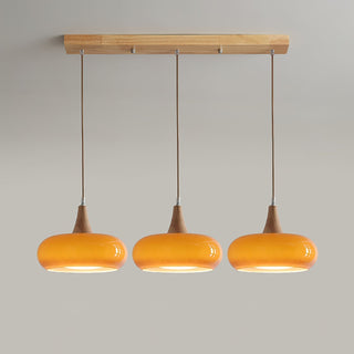 Charlotte Suspension Bois  1/2/3 Lampes