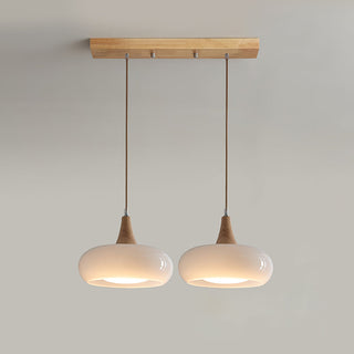 Charlotte Suspension Bois  1/2/3 Lampes