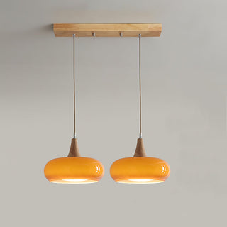 Charlotte Suspension Bois  1/2/3 Lampes