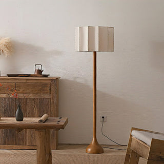 Bexi Lampadaire Bois Minimaliste