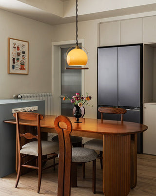 Halcyon Suspension en Bois Moderne Minimaliste