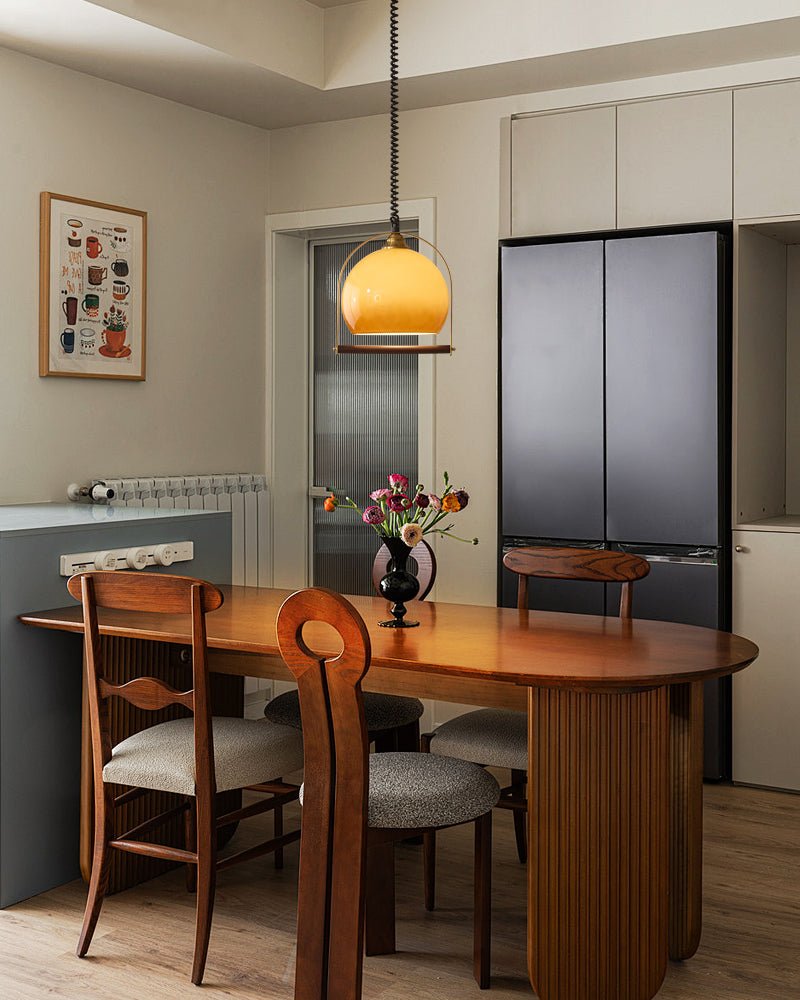 Halcyon Suspension en Bois Moderne Minimaliste
