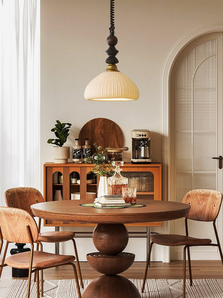 Halcyon Suspension en Bois Moderne Minimaliste