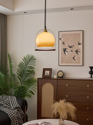 Halcyon Suspension en Bois Moderne Minimaliste
