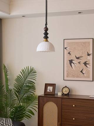 Halcyon Suspension en Bois Moderne Minimaliste