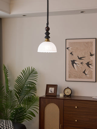 Halcyon Suspension en Bois Moderne Minimaliste