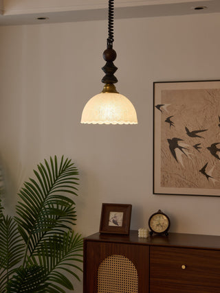 Halcyon Suspension en Bois Moderne Minimaliste