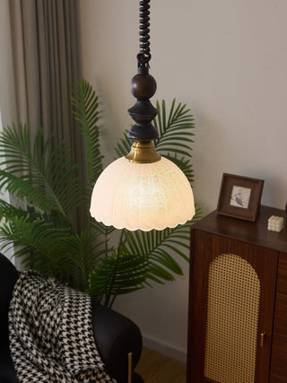 Halcyon Suspension en Bois Moderne Minimaliste