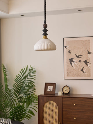 Halcyon Suspension en Bois Moderne Minimaliste