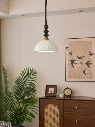 Halcyon Suspension en Bois Moderne Minimaliste