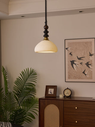 Halcyon Suspension en Bois Moderne Minimaliste
