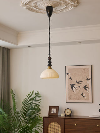 Halcyon Suspension en Bois Moderne Minimaliste