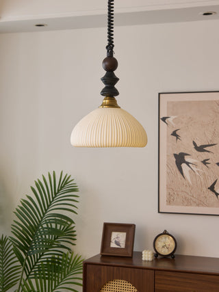 Halcyon Suspension en Bois Moderne Minimaliste
