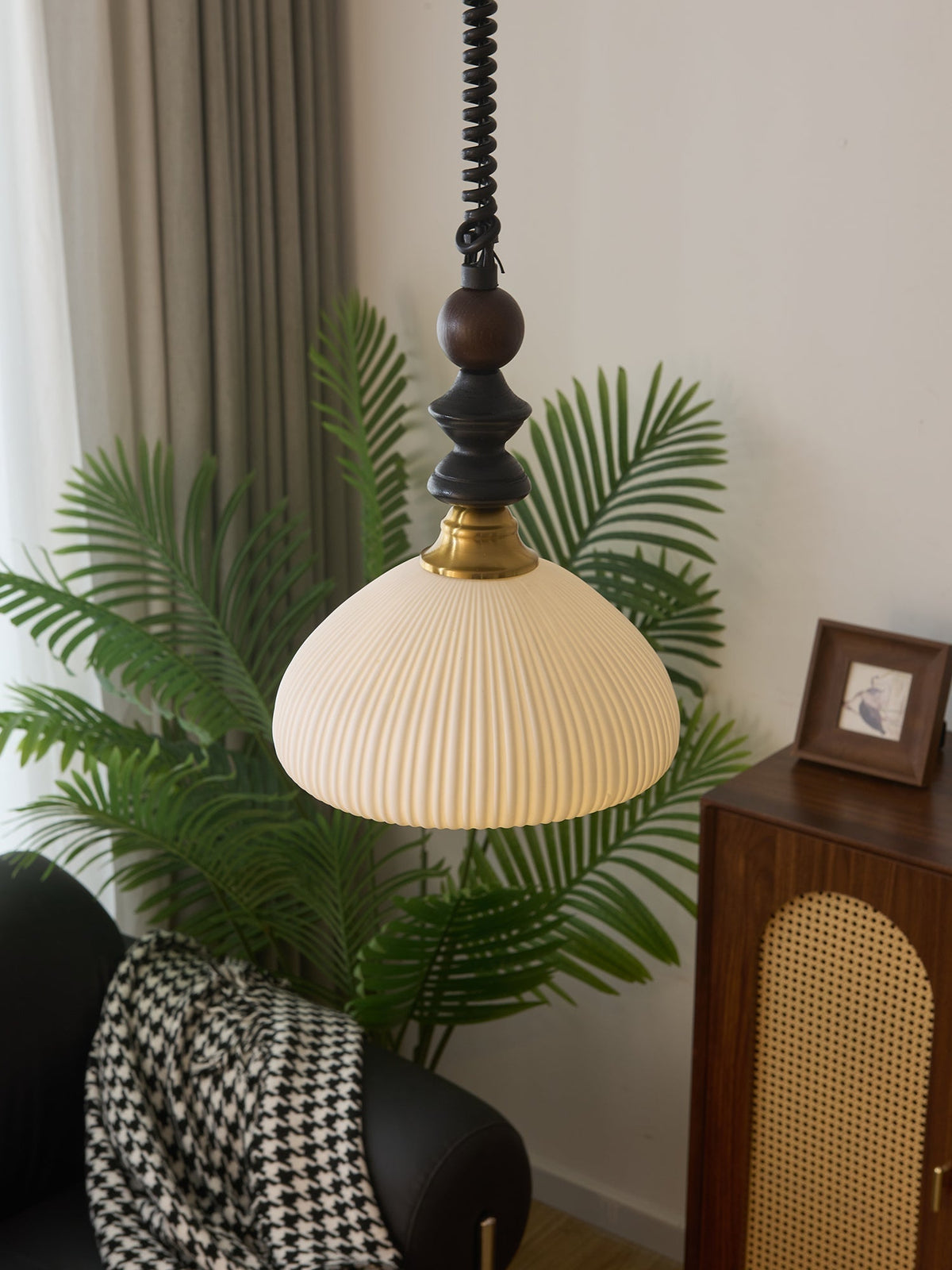 Halcyon Suspension en Bois Moderne Minimaliste