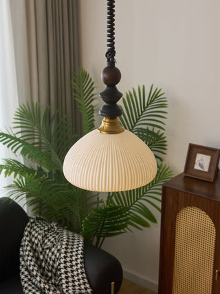 Halcyon Suspension en Bois Moderne Minimaliste