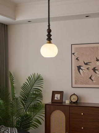 Halcyon Suspension en Bois Moderne Minimaliste