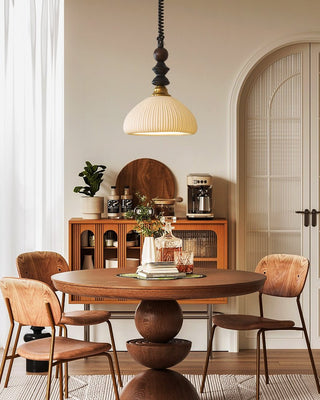 Halcyon Suspension en Bois Moderne Minimaliste