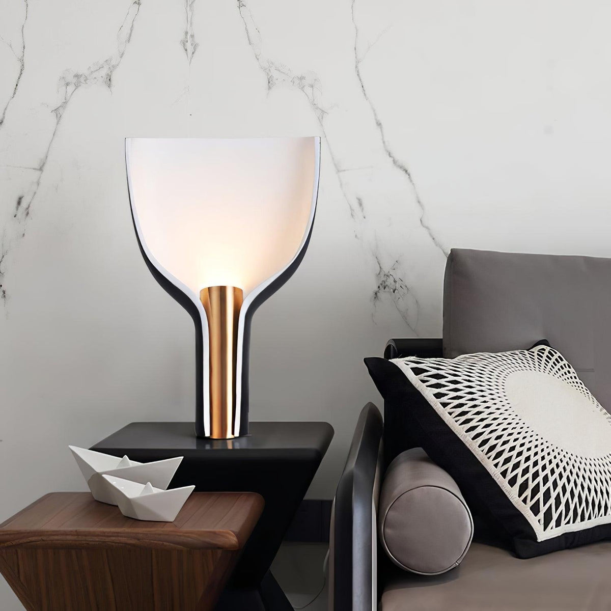 Jett Modern Table Lamp-Neutral Decor