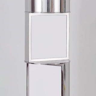 Votary Acrylic Column Floor Lamp-Neutral Decor