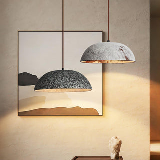 Oreliare Lampe à suspension vintage en bois