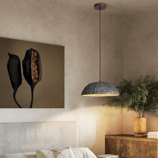 Oreliare Lampe à suspension vintage en bois