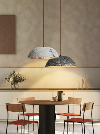 Oreliare Lampe à suspension vintage en bois