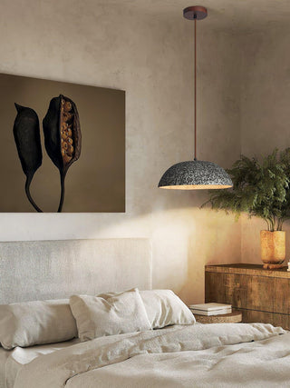 Oreliare Lampe à suspension vintage en bois