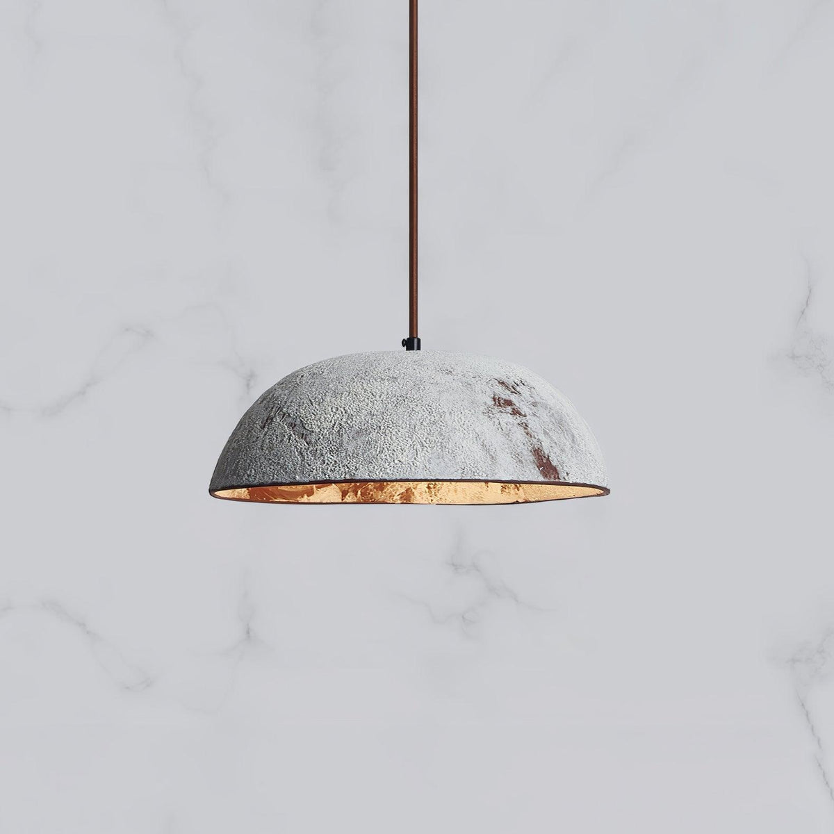 Oreliare Lampe à suspension vintage en bois