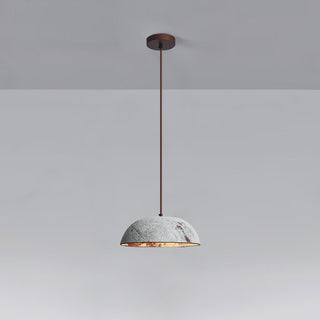 Oreliare Lampe à suspension vintage en bois