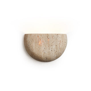 Cuvenarae Applique Murale Travertin Lune Minimaliste