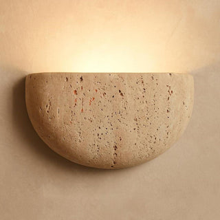 Cuvenarae Applique Murale Travertin Lune Minimaliste