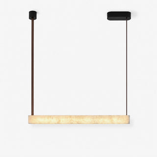 Halia Alabaster Linear Pendant Lamp-Neutral Decor
