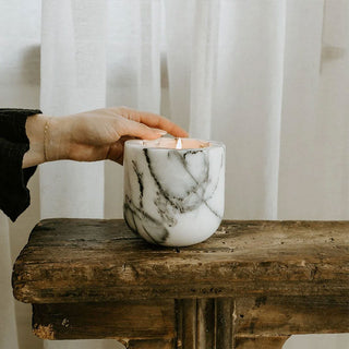 Halo Calm Candle Holder-Neutral Decor