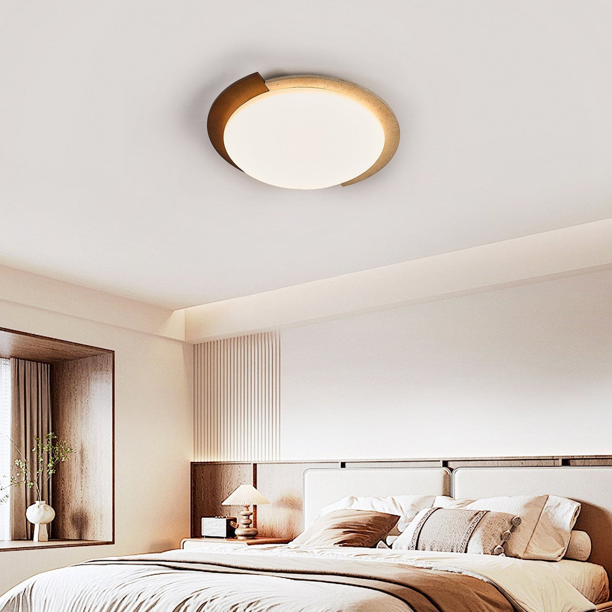 Halo Terra Ceiling Light-Neutral Decor