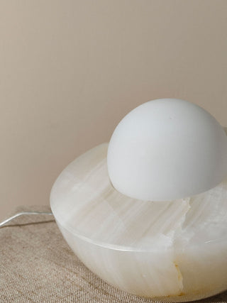 Fryle Lampe de Table Minimaliste en Jade