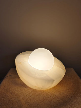 Fryle Lampe de Table Minimaliste en Jade