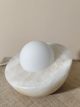 Fryle Lampe de Table Minimaliste en Jade