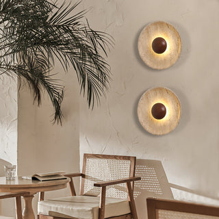 Ulraeia Minimaliste Travertin Luminaire Mural-Luire