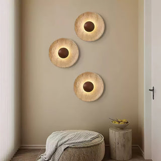 Ulraeia Minimaliste Travertin Luminaire Mural-Luire