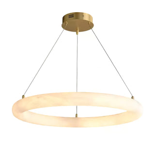 Erzorila Suspension Circulaire en Albâtre