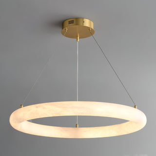 Erzorila Suspension Circulaire en Albâtre