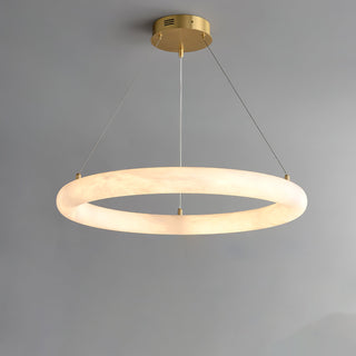 Erzorila Suspension Circulaire en Albâtre