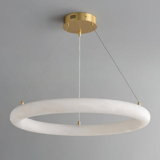 Erzorila Suspension Circulaire en Albâtre