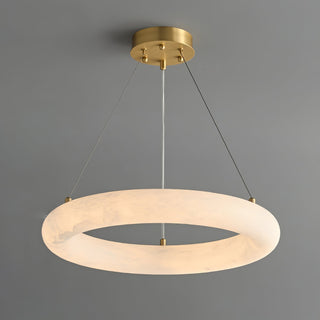 Erzorila Suspension Circulaire en Albâtre