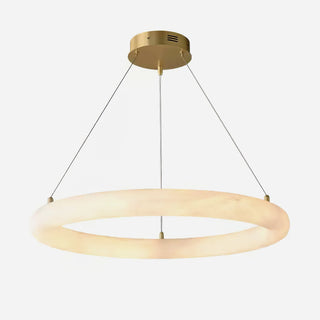 Erzorila Suspension Circulaire en Albâtre