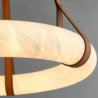 Erzorila Suspension Circulaire en Albâtre