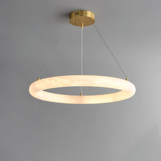 Erzorila Suspension Circulaire en Albâtre