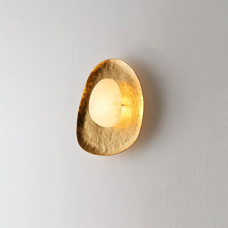 Haloform Aurea Alabaster Wall Lamp-Neutral Decor